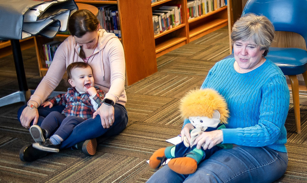Library toddler story time